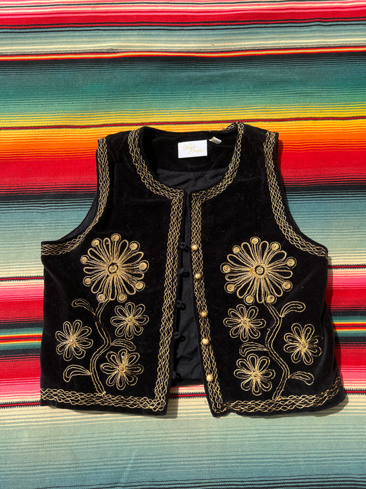 Hippie Shake "Flowers in the Night" Waistcoat