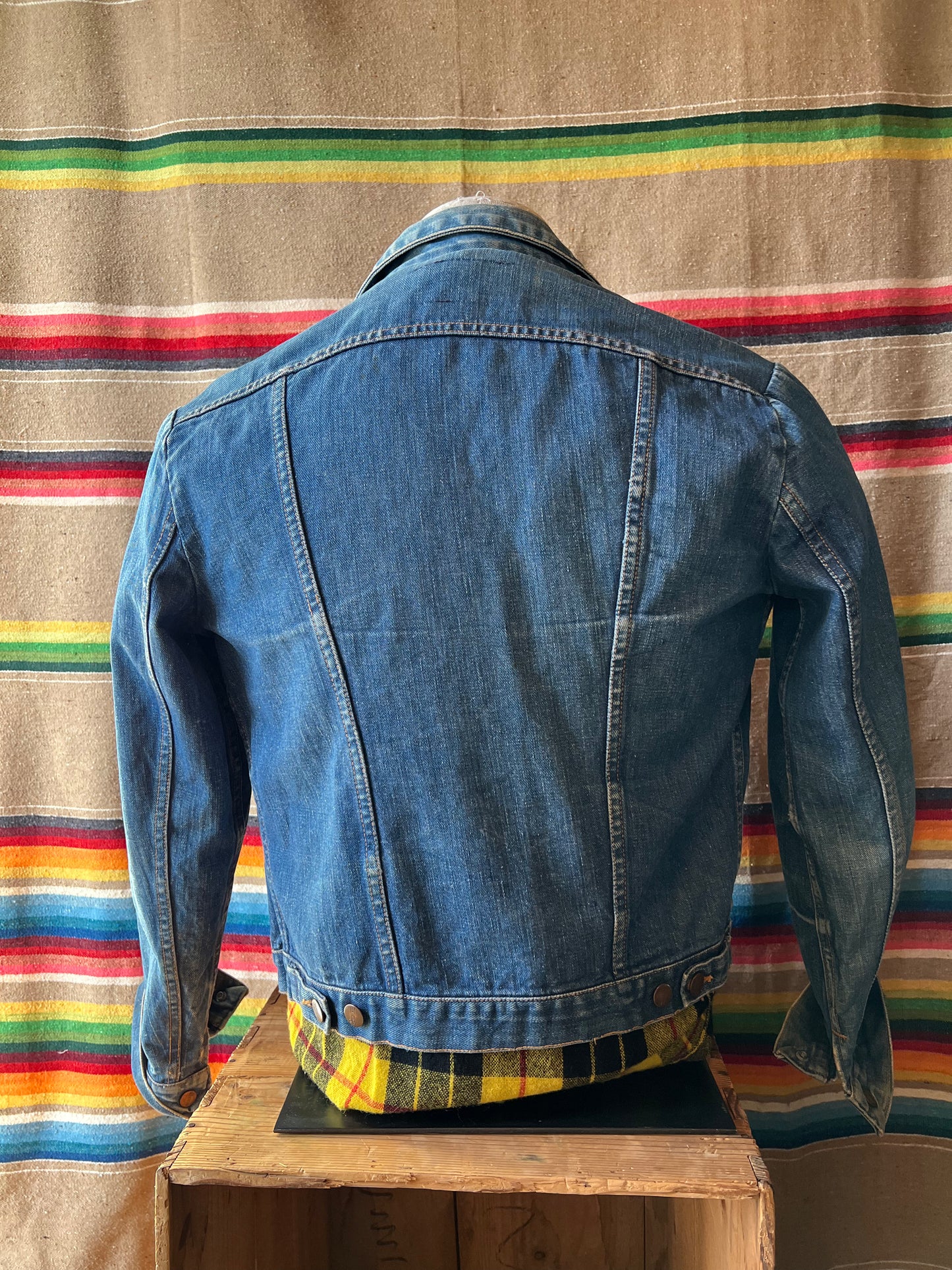 1960s 70s Blue Bell Maverick Denim Jacket