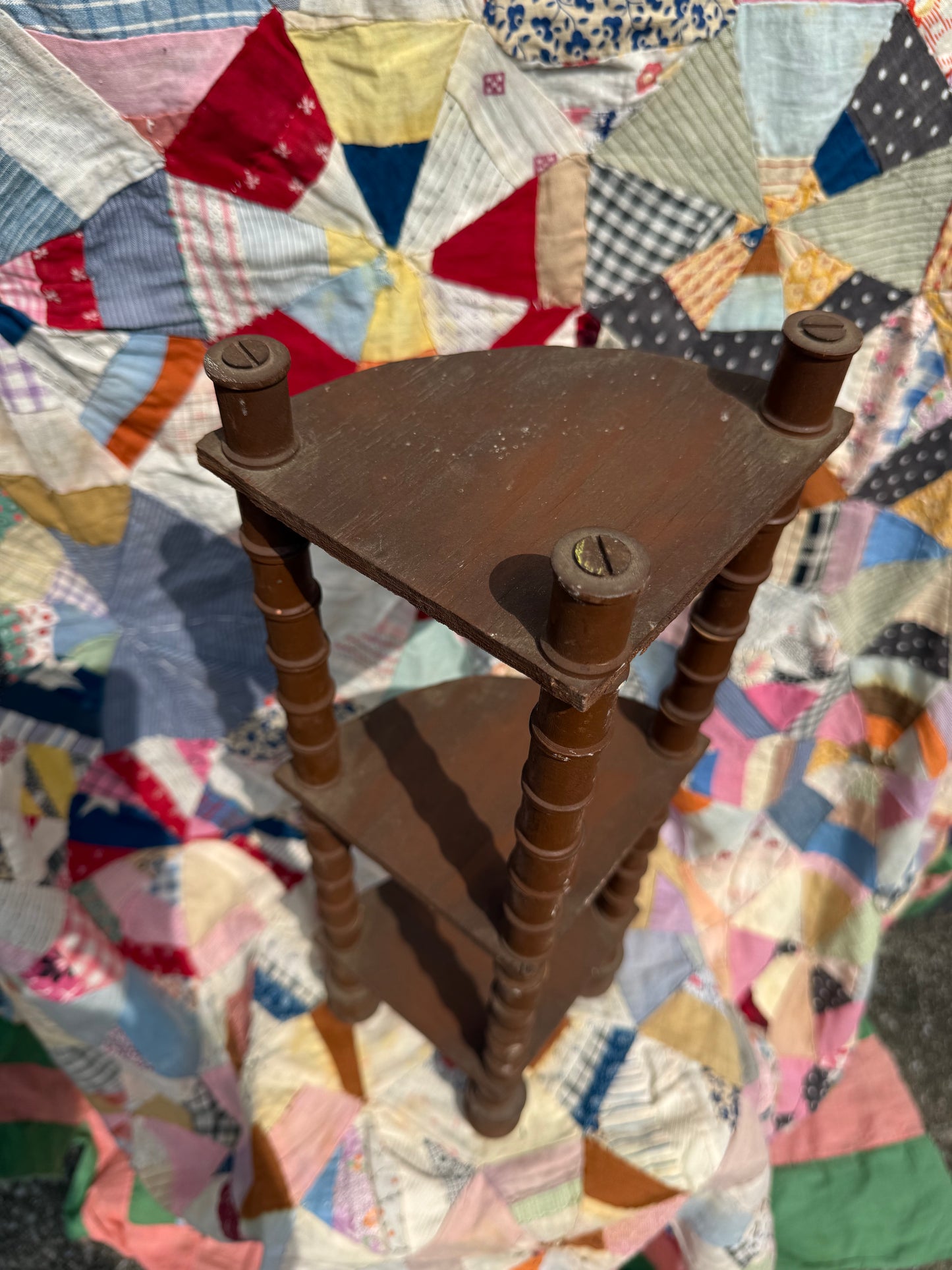 Antique Spool Shelf (PS)