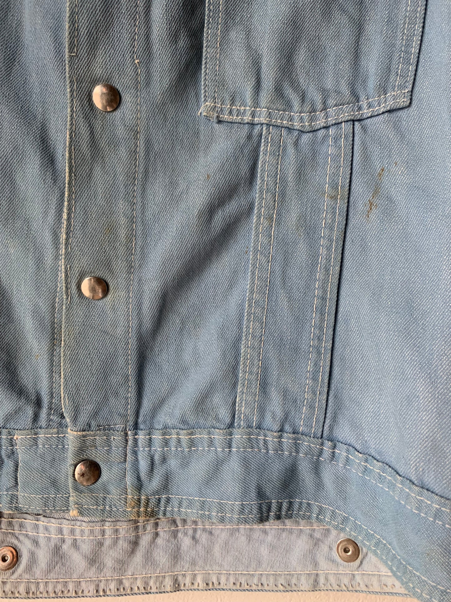 70s Light Blue Denim "Beverly" Jacket