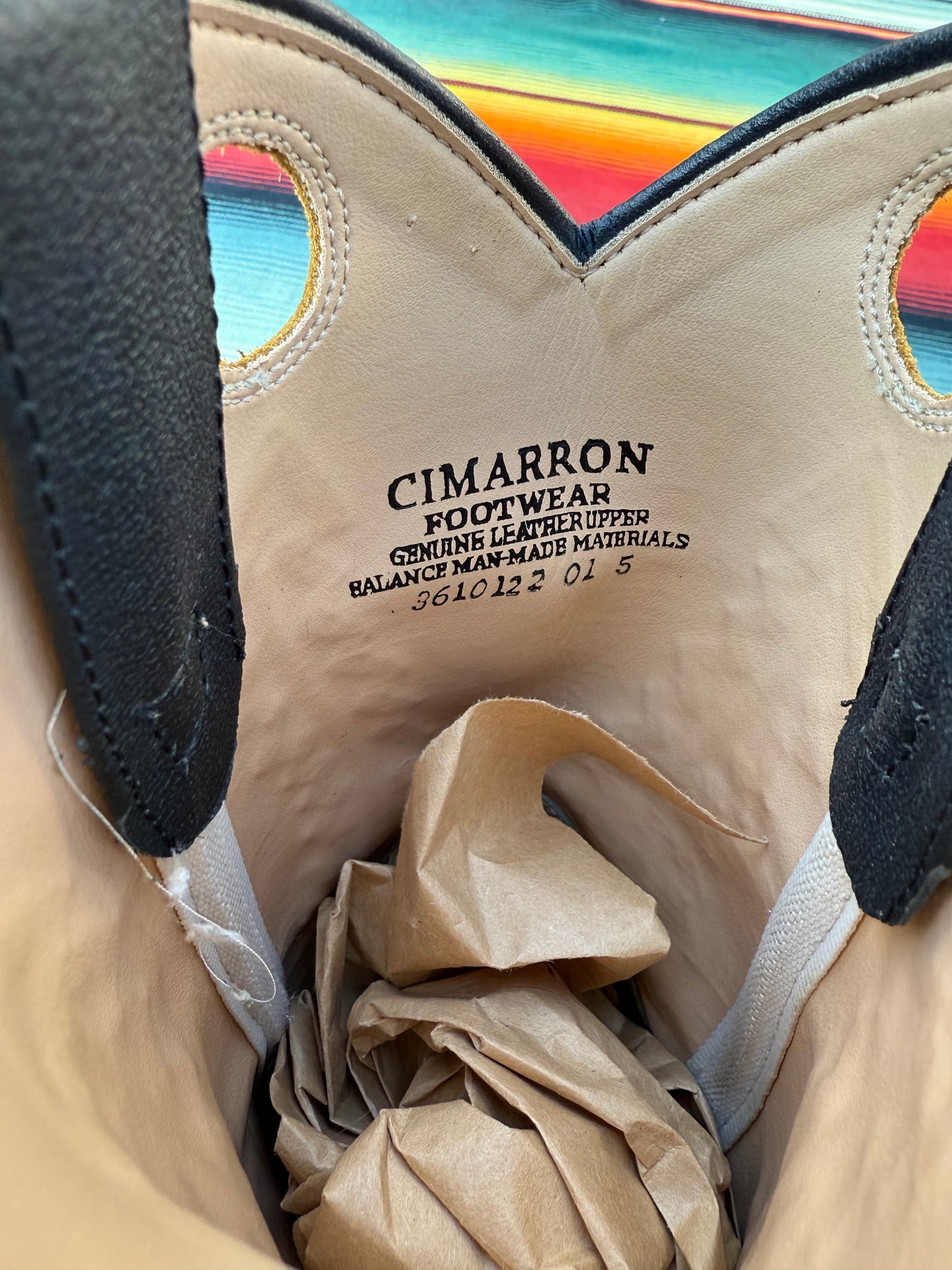 Leather Cowgirl Boots Size 6/6.5