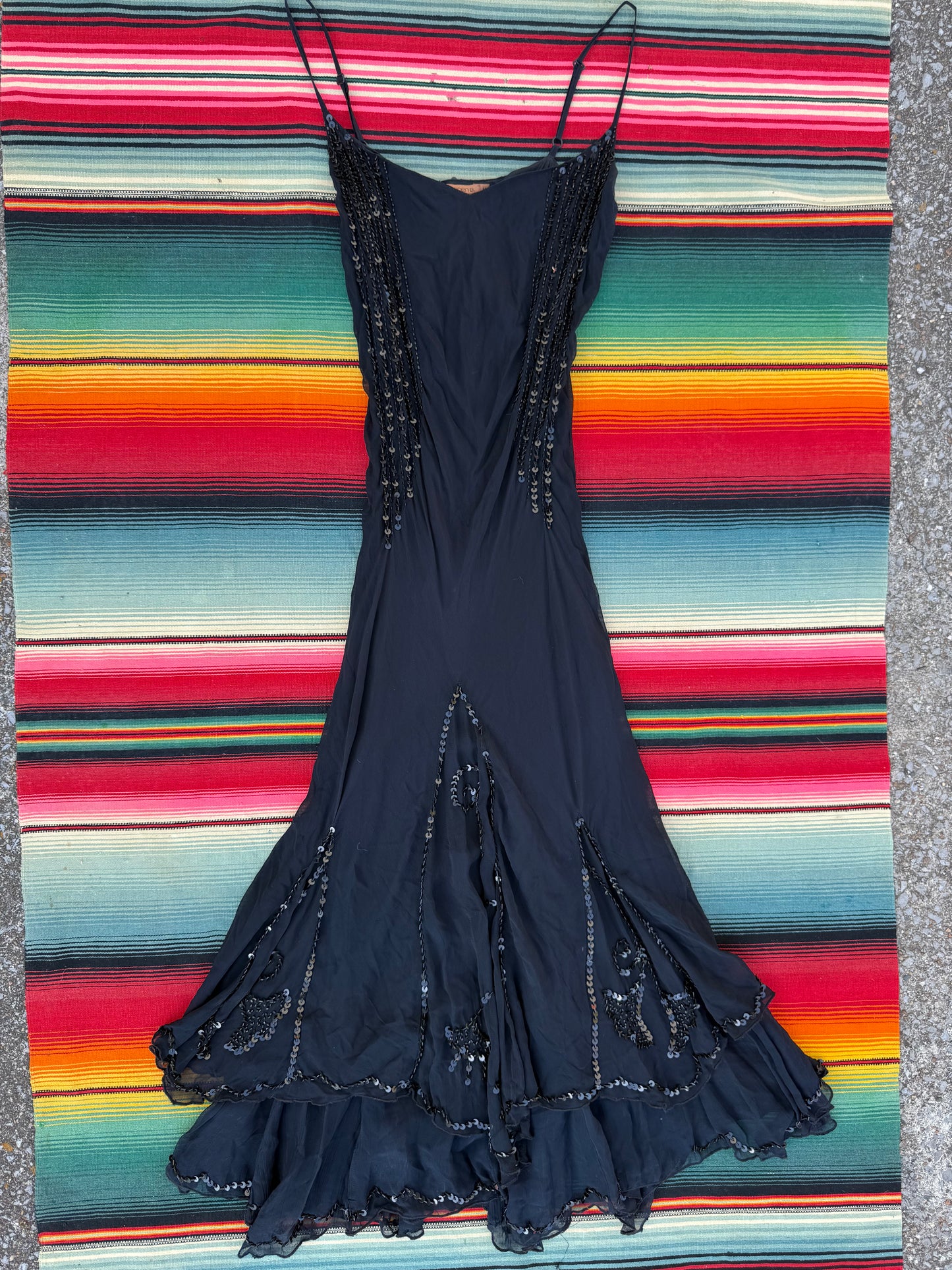 Y2K Sequin Fairy Hem Dress (LR)