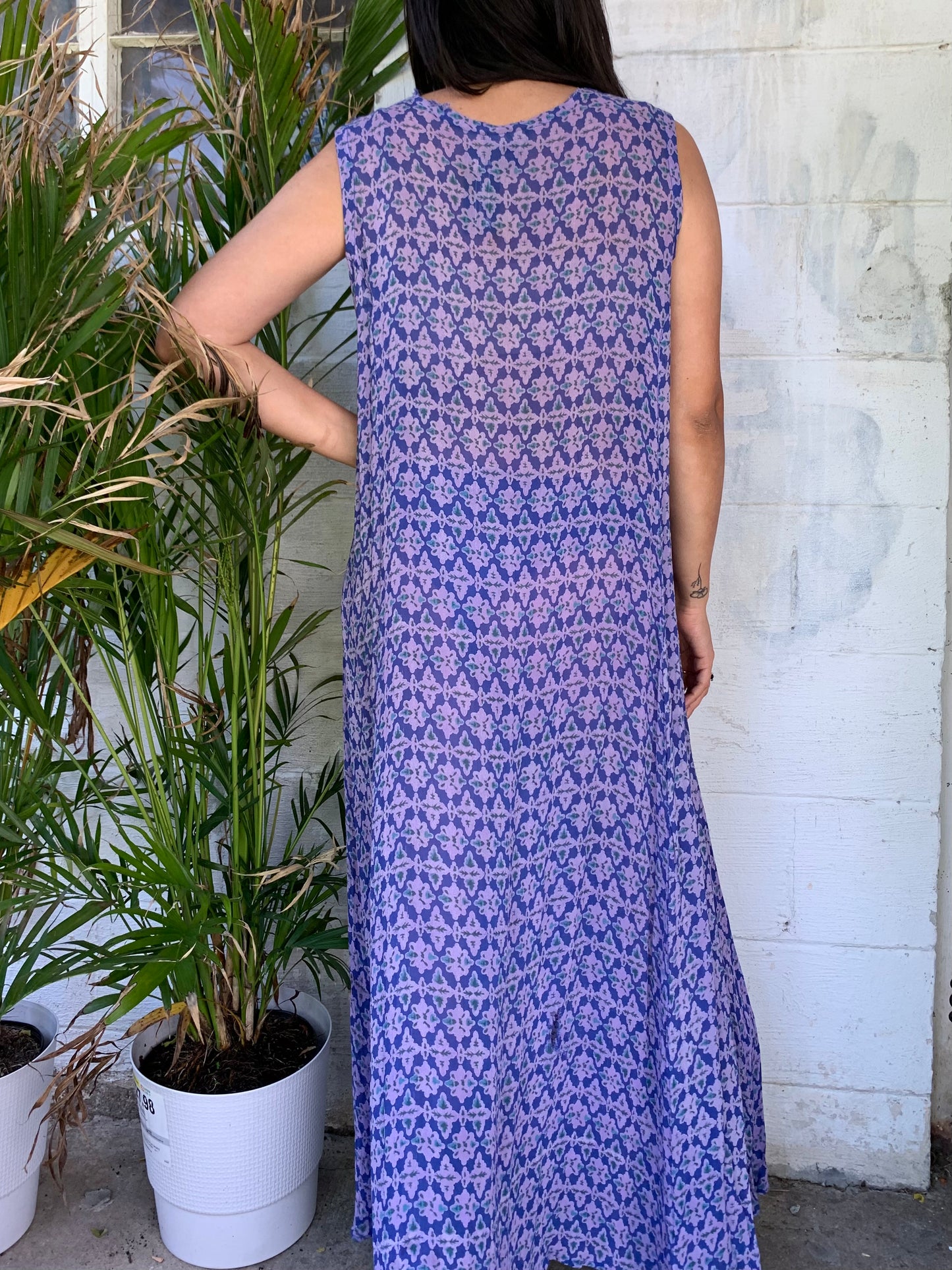 90s Lola P Rayon Dress