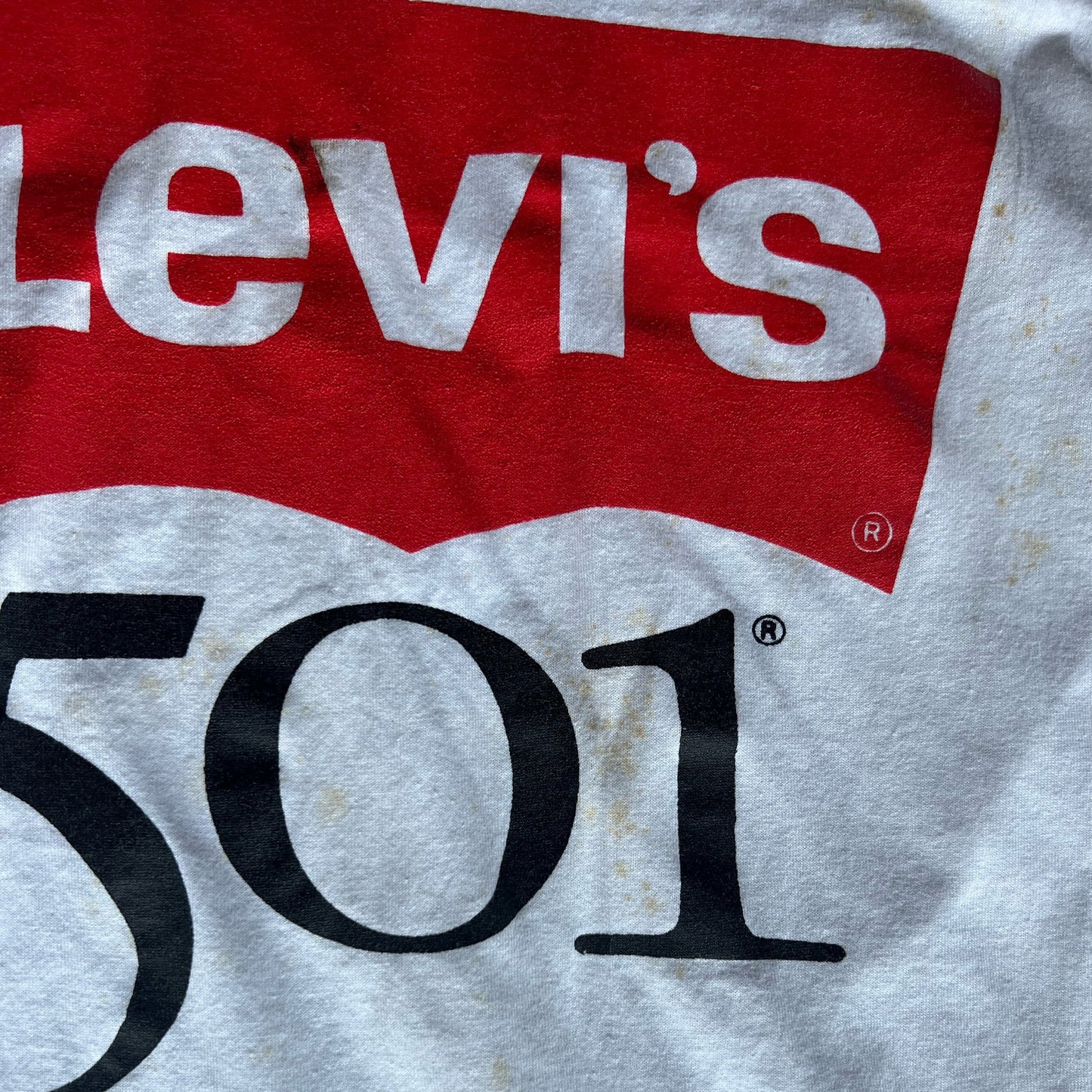 Deadstock LEVI'S 501 Hanes Tee