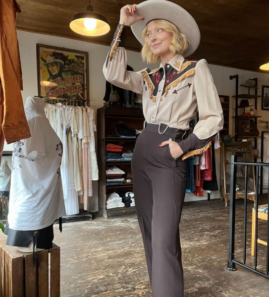 Vtg. 1950's Women's Western Suit