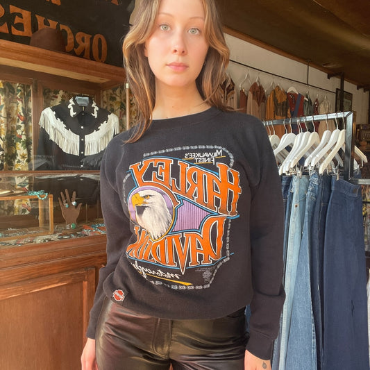 VTG 1989 Harley Davidson Milwaukee Crewneck Size M