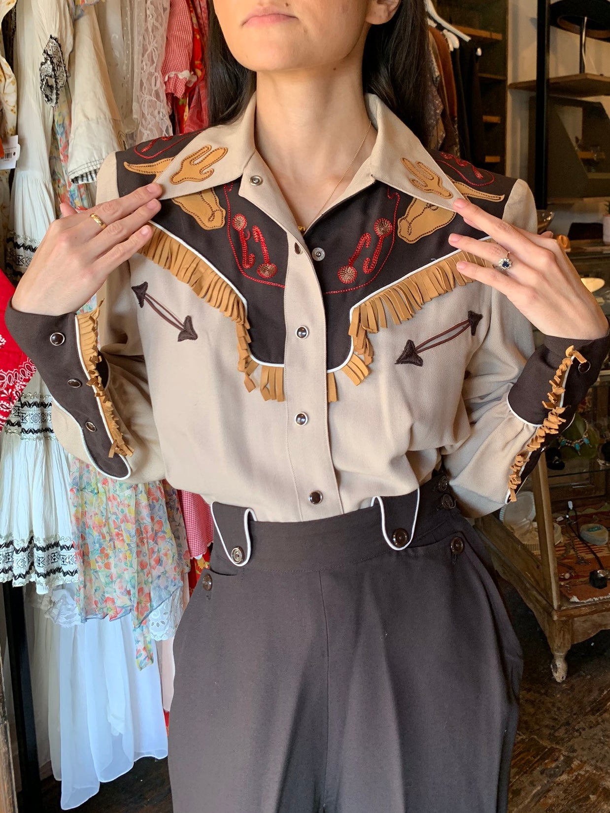 Vtg. 1950's Women's Western Suit