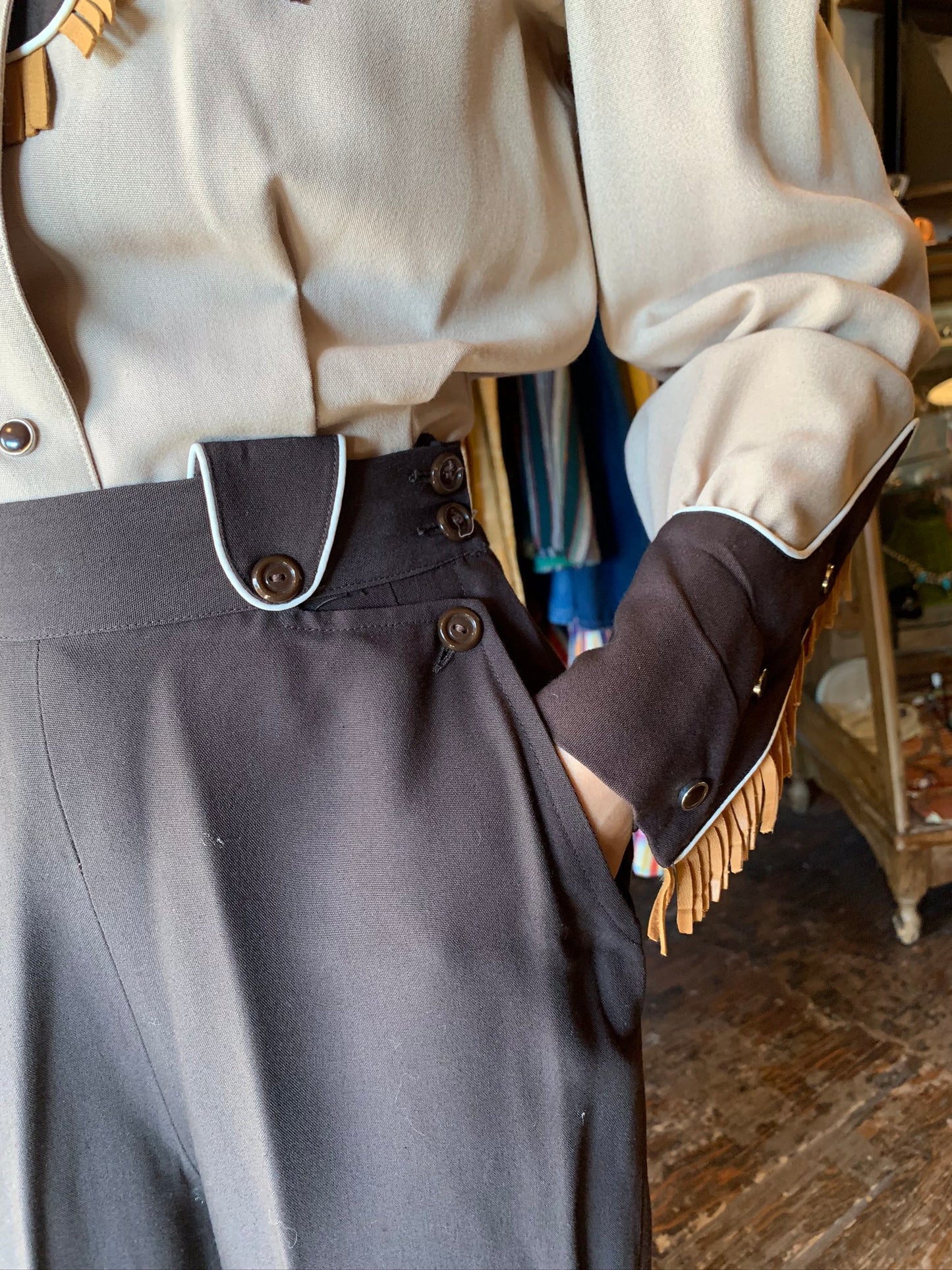 Vtg. 1950's Women's Western Suit