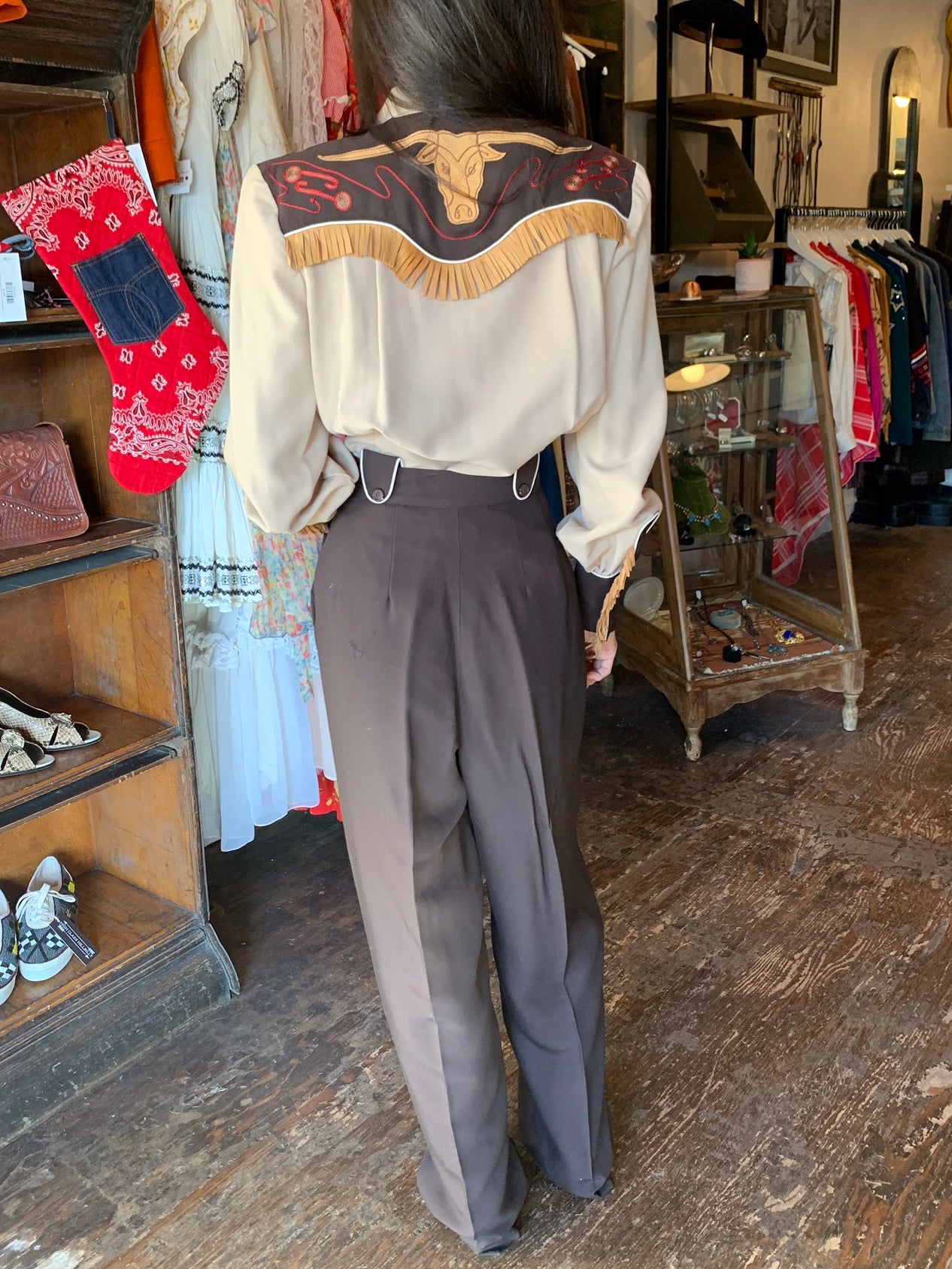 Vtg. 1950's Women's Western Suit