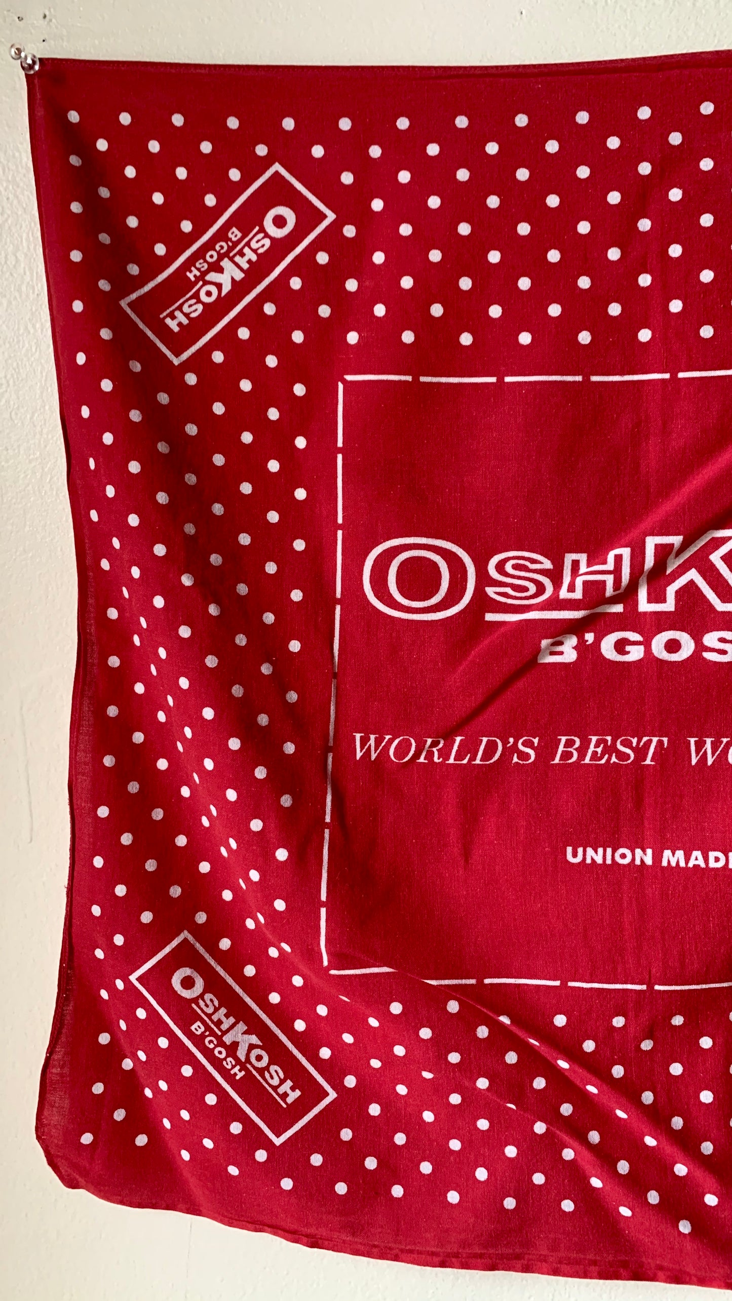 Vtg. Oshkosh B'Gosh Bandana