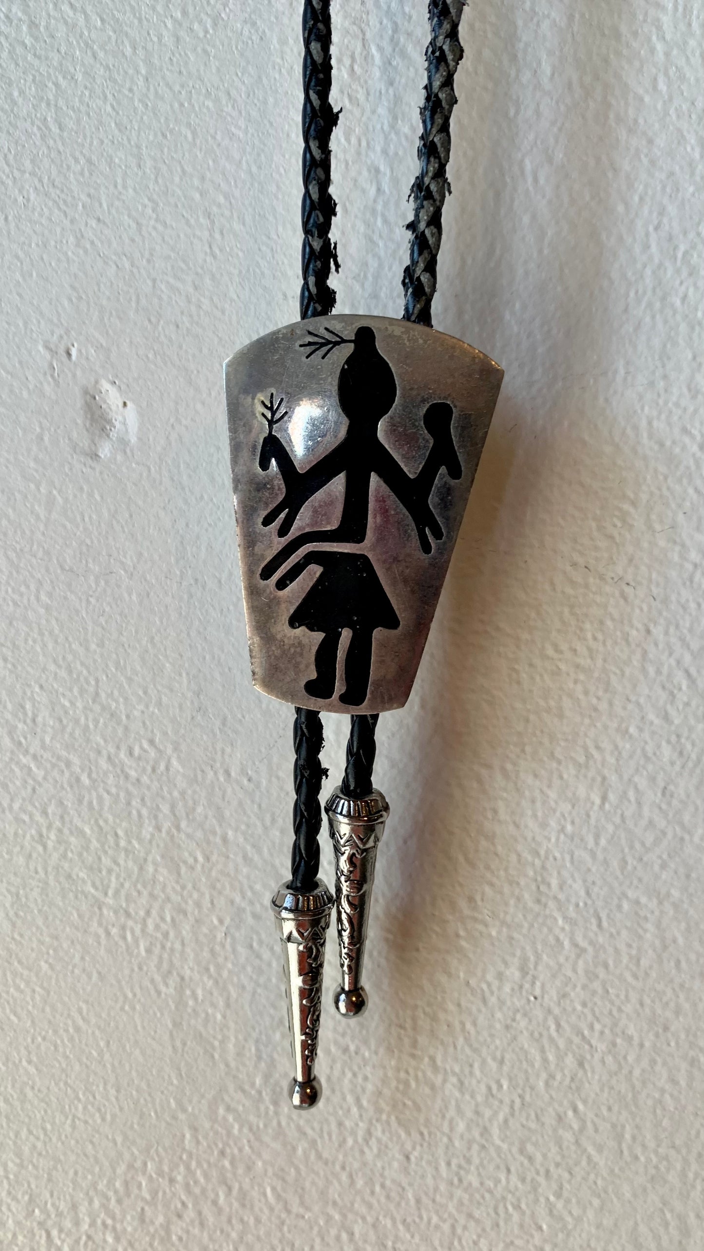 Vtg. Mexican Sterling Bolo