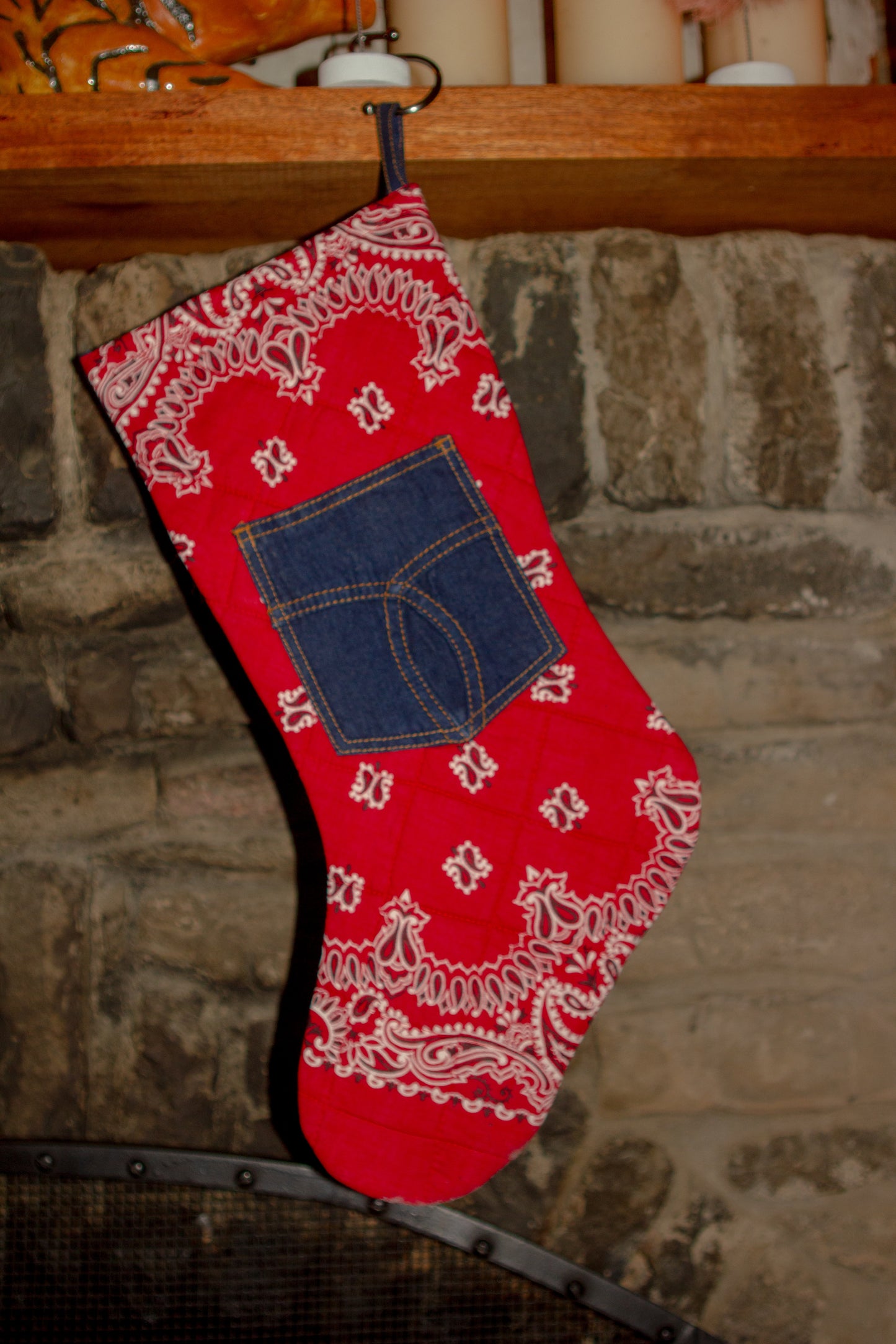 Vtg. Handmade Stockings