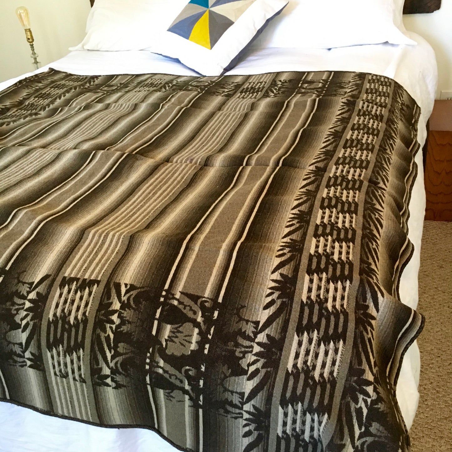 Dark Brown Beacon Blanket 60"x60"
