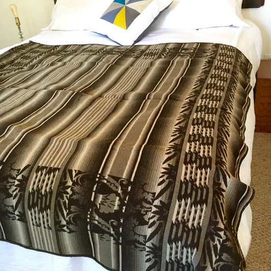 Dark Brown Beacon Blanket 60"x60"