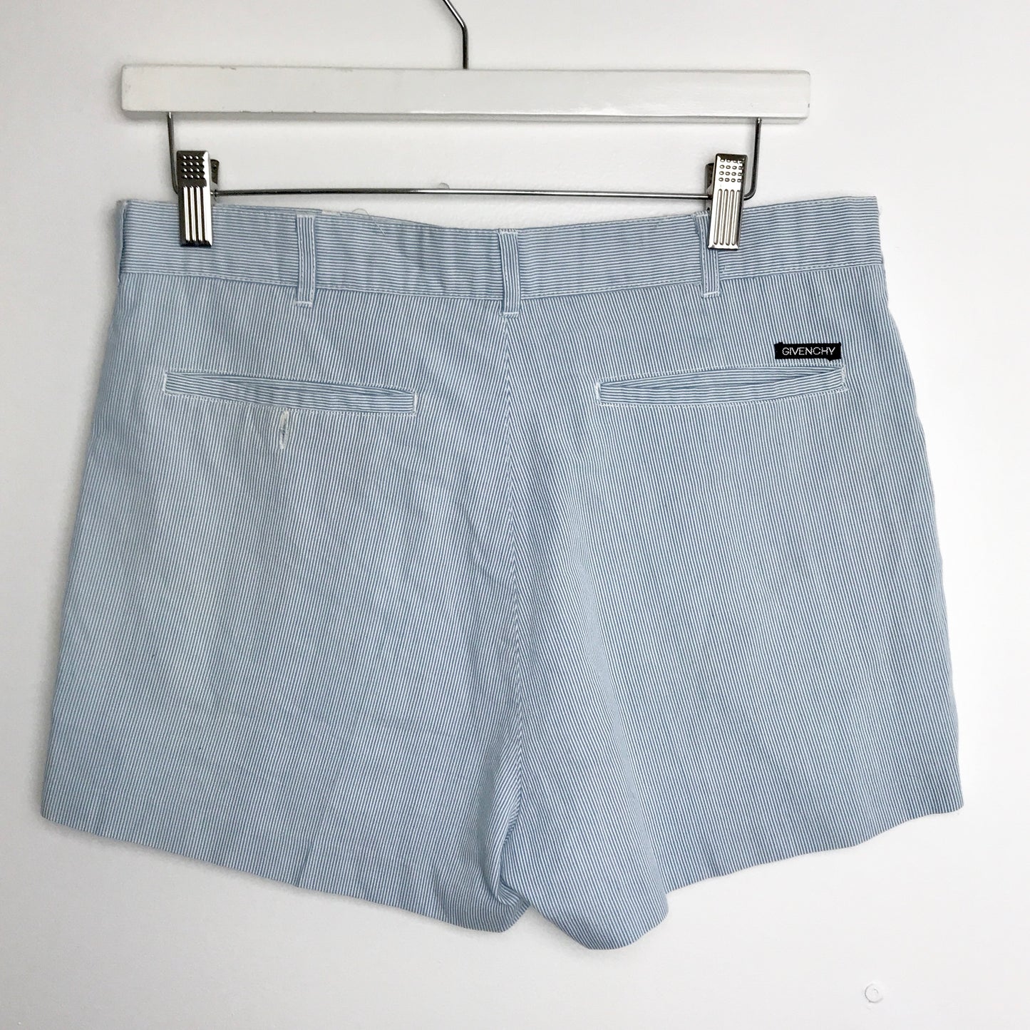 Vintage Givenchy Pinstripe Shorts size 32