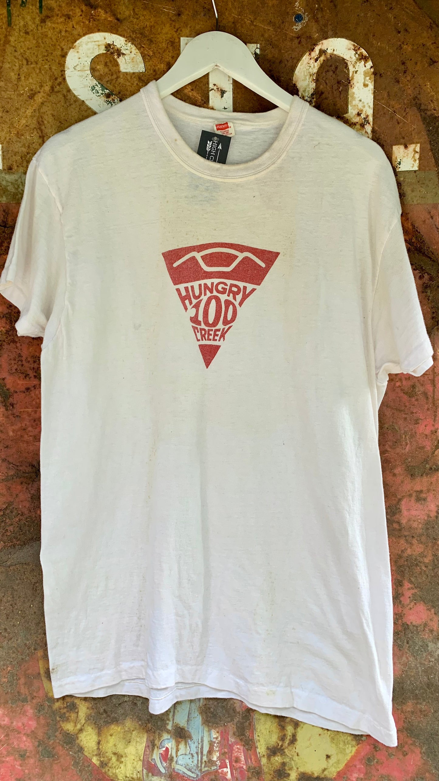 60s Hungry 100 Dirt Bike Racing Tee's (Size S & XL)