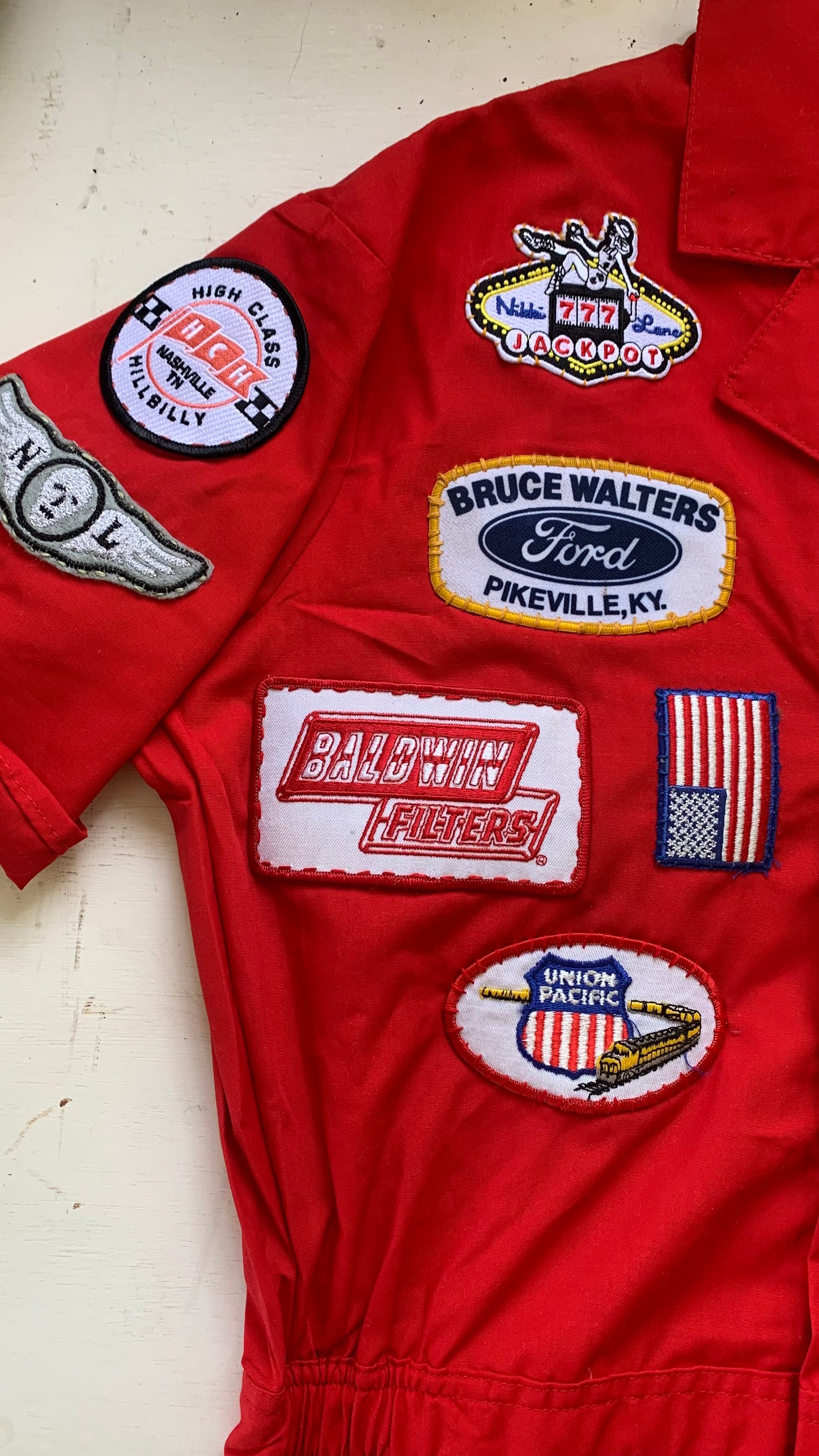 High Class Hillbilly Racing Patch