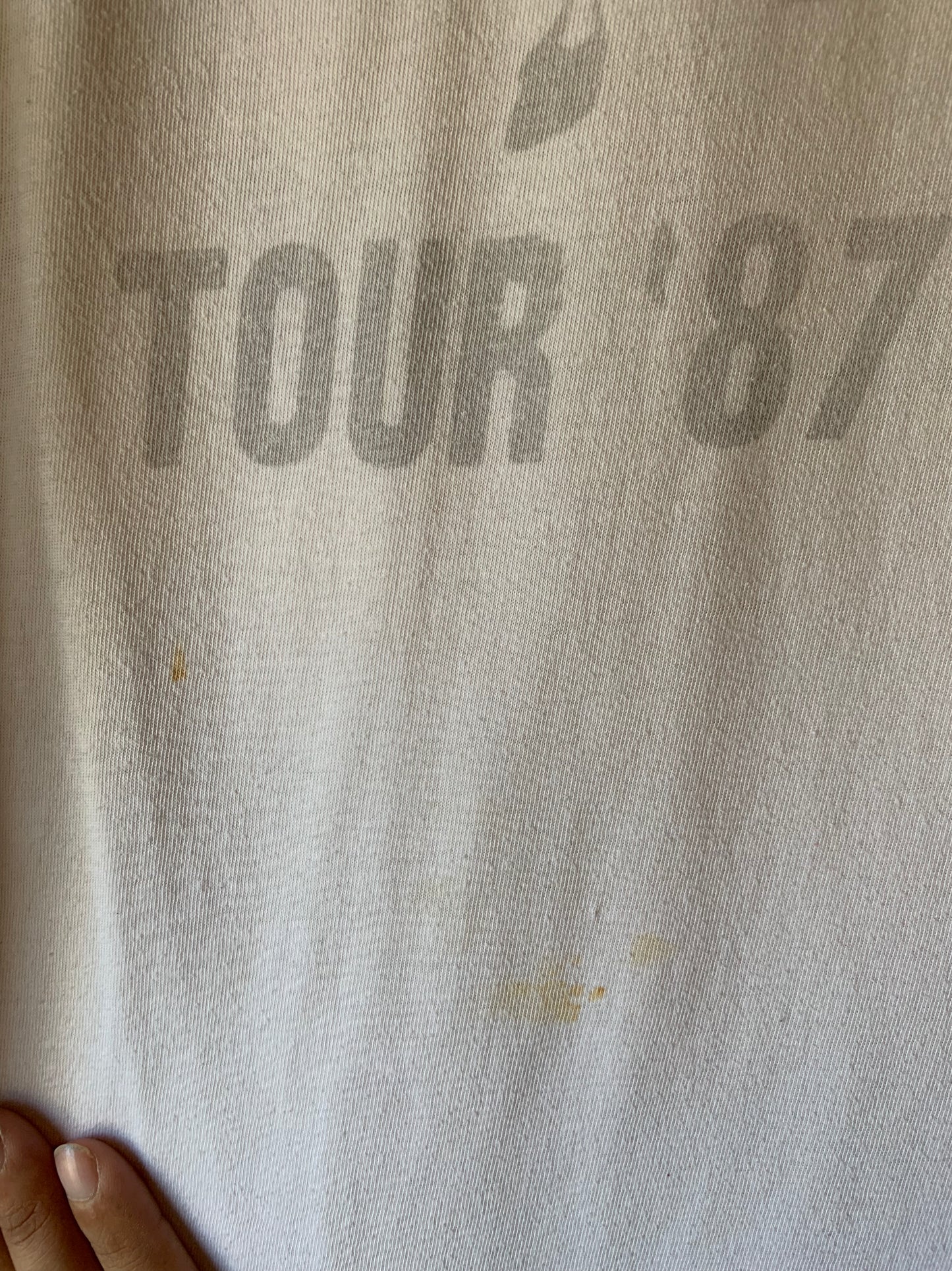 Hank Williams Jr. Bocephus '87 Tour Tee (S/M)