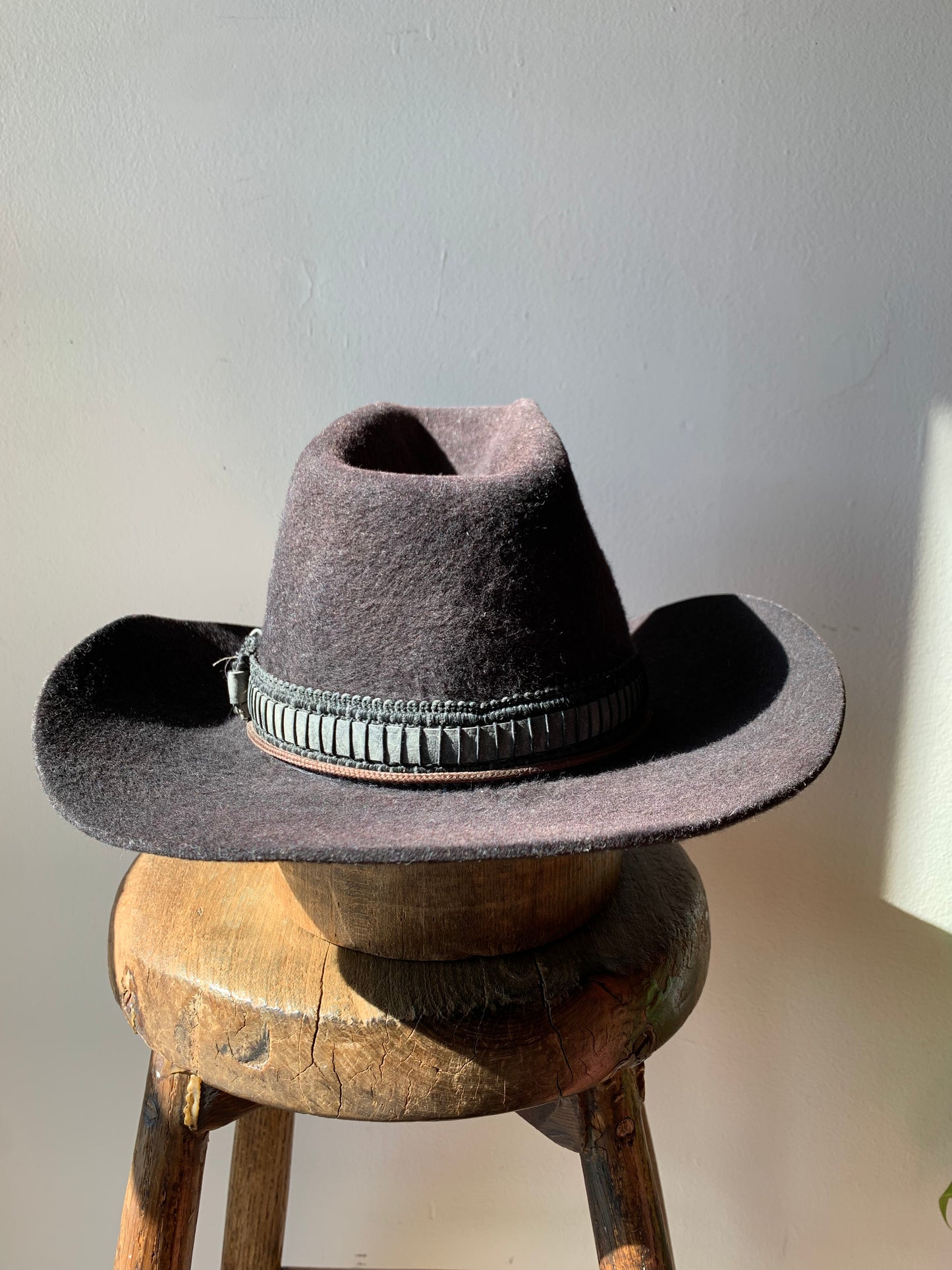 Size 6 3/4: Dynafelt Wool Blend Hat